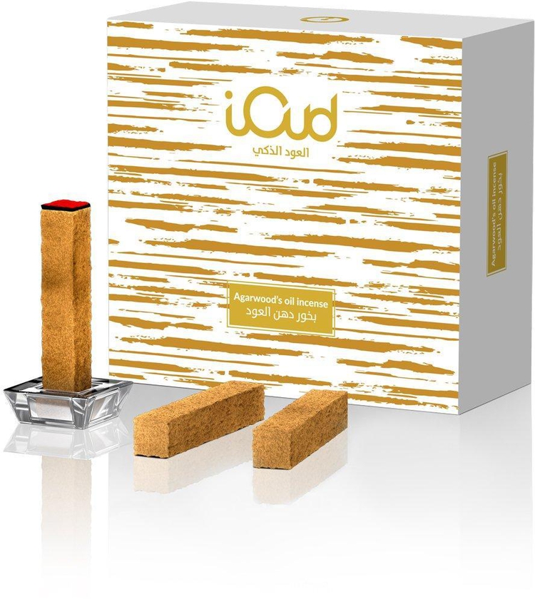 iOud, Incense Perfume, Agar Woods Oil, 4 Sticks