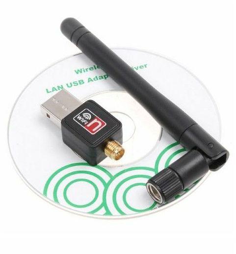 150M USB WiFi Wireless Network Networking Card LAN Adapter with Antenna Computer Accessories