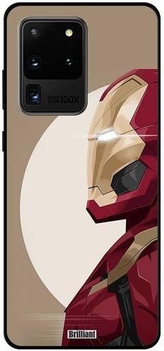 Protective Case Cover For Samsung Galaxy S20 Ultra Iron Man Art