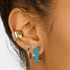Aiwanto Beautiful Earring Stone Earrings Gift for Wife Mother Earrings 