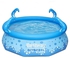 57397 Paddling Pool With Inflatable Air Ring, 2.74 x 76 cm