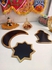 Wooden Coaster 3 Pieces In Ramadan Shape