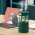 Humidifier Panda Ultrasonic Nozzle Dual Lights For Home Office- Green1000Ml
