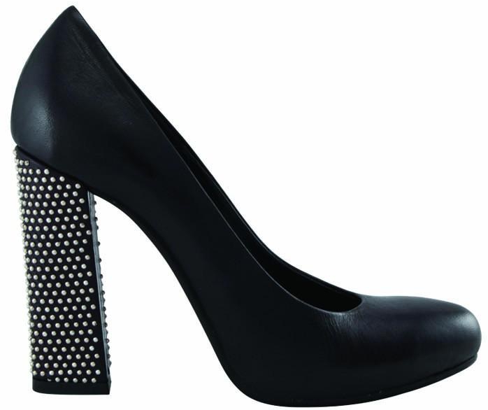 Bagatt Made in Italy Leather studded court Shoe