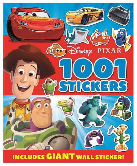 Disney Pixar 1001 Stickers - 48 Pages