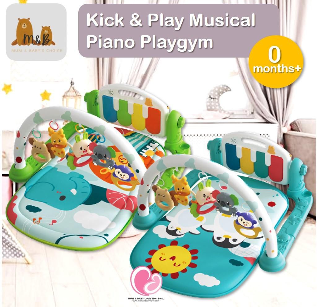 M&B Kick & Play Baby Musical Piano Play Mat/ Playgym (0 month+)