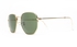 Vegas Unisex Sunglasses V2021 - Gold & Green