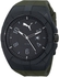 Puma Men's Black Dial Polyurethane Band Watch - PU103501007