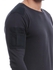 CROSSHATCH CH2F110205AA2STK Pullover Top for Men - Navy
