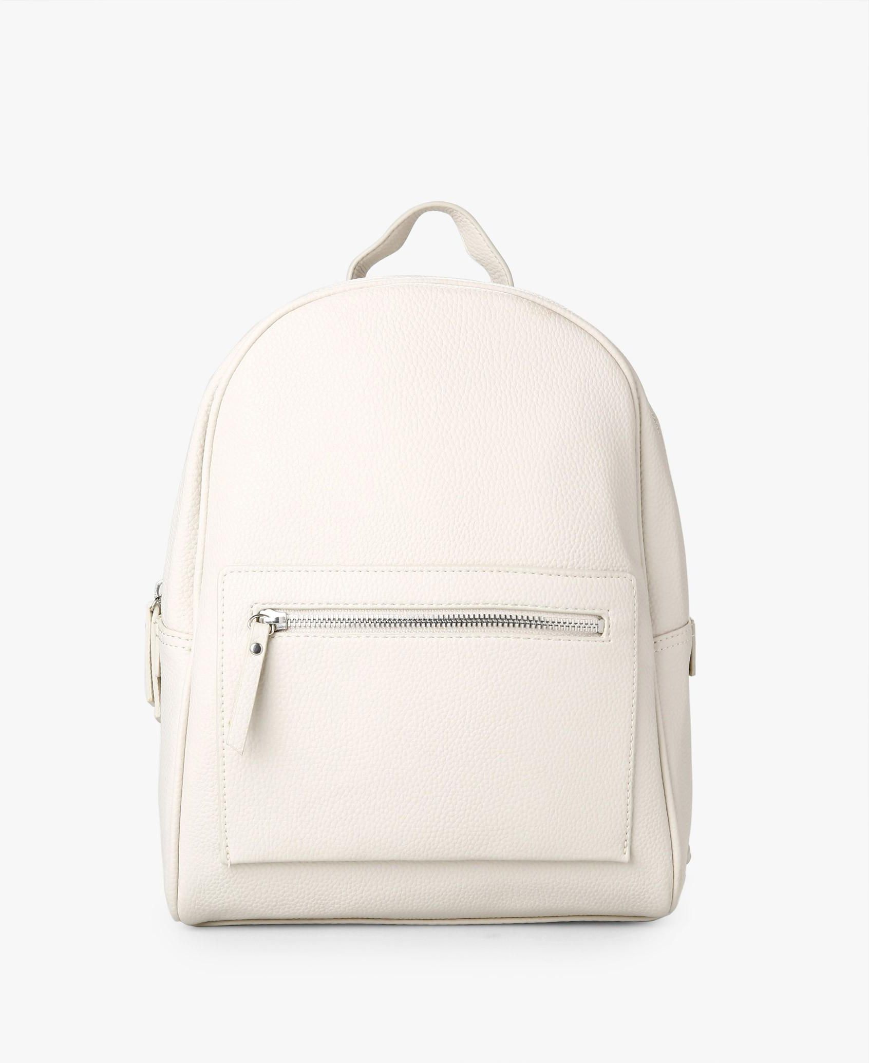 Zip Pebbled Backpack