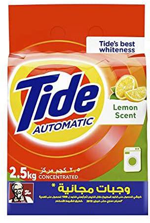 Tide Automatic Detergent With Lemon Scent - 2.5 Kg