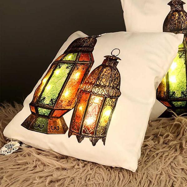 Lighting throw pillows - Gold Lanterns