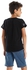 Caesar Boys Round Neck Shirt Printed - black