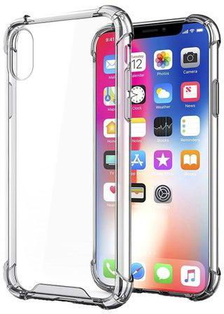 Protective Solid Case Cover For Apple iPhone X Clear