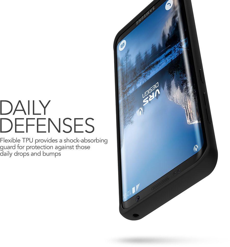 VRS Design Samsung Galaxy S8 Single Fit cover / case - Black