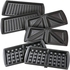 BLACK+DECKER Sandwich Maker Black & Decker 2 Slots With Grill &Waffle Maker TS2090