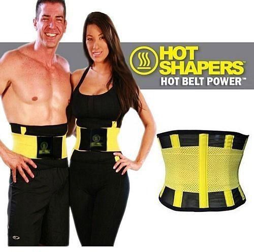 Hot Shapers Hot Belt Slimming Belt/ Waist Trimmer- Instantly Erases Inches, Slims Belly Fat