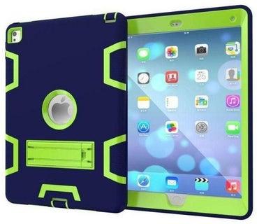 Protective Case Cover With Kickstand For Apple iPad Pro 9.7-Inch (2017) Blue/Green