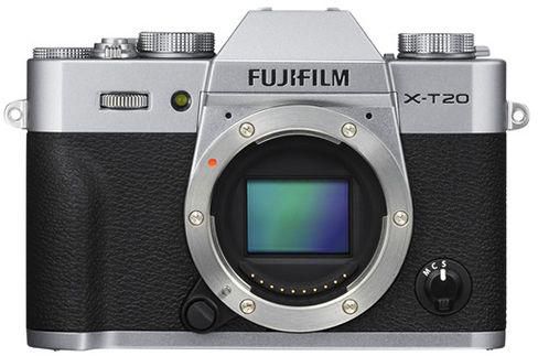 Fujifilm X-T20 - 24.3 MP Mirrorless Digital Camera Body Only, Silver