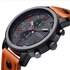 Curren Casual Watch For Men Analog Leather - 8192GR