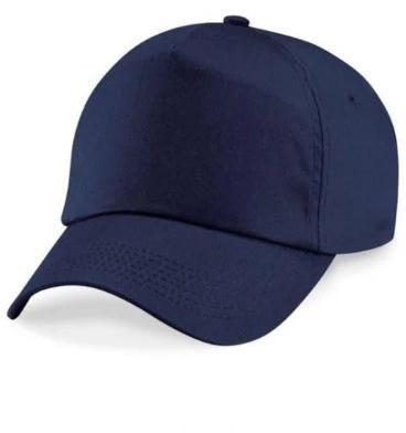Fashion Plain Face Cap - Navy Blue