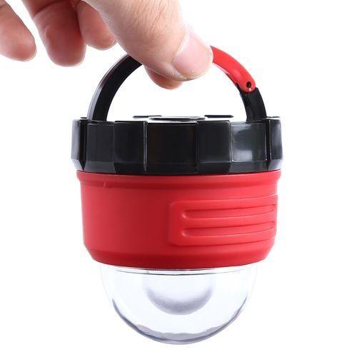 Generic Outdoor Camping Hiking Magnet Emergency Lamp Tent Light Lantern LED - Red