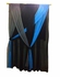Brooch Curtain AC-95 1.5m×2.5m (Grey /Turquoise/Black)