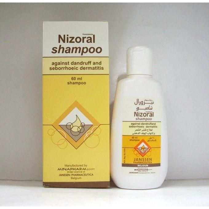 Nizoral شامبو لعلاج قشر الشعر والتهاب الجلد الدهني 60 مل
