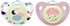 Nuk - Night & Day Trendline Soother 0-6M 2pcs - Pink- Babystore.ae