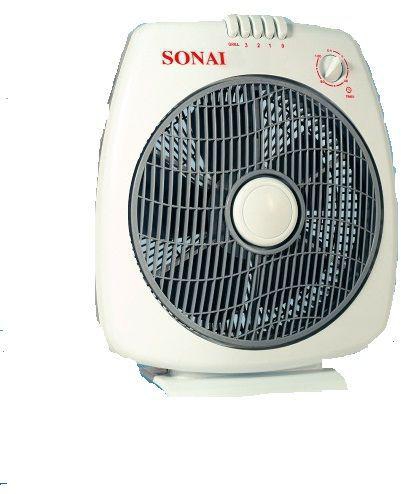 Sonai MAR-3012 Box Fan 12 Inch White