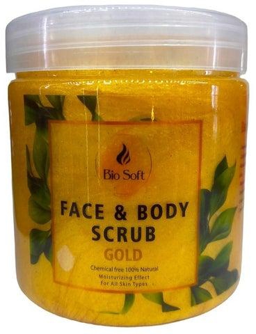 FACE AND BODY SCRUB GOLD 500ML