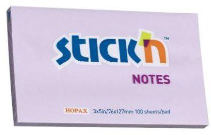 Hopax Stick'n Sticky Note 3x5mm - Purple