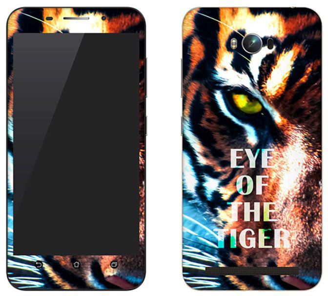 Vinyl Skin Decal For  Asus Zenfone Max ZC550KL (2016) Eye Of The Tiger