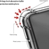 حماية شفاف ضد الصدمات من السيليكون المقوى بارز الاركان ، حماية متكاملة لهواتف سامسونج اس 20 الترا - Samsung Galaxy S20 Ultra