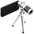 12X Zoom Lens Aluminium Long-focus Camera Lens Kit for iPhone 5