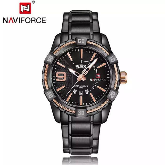 Naviforce Men's calendar 30m water resistant watch