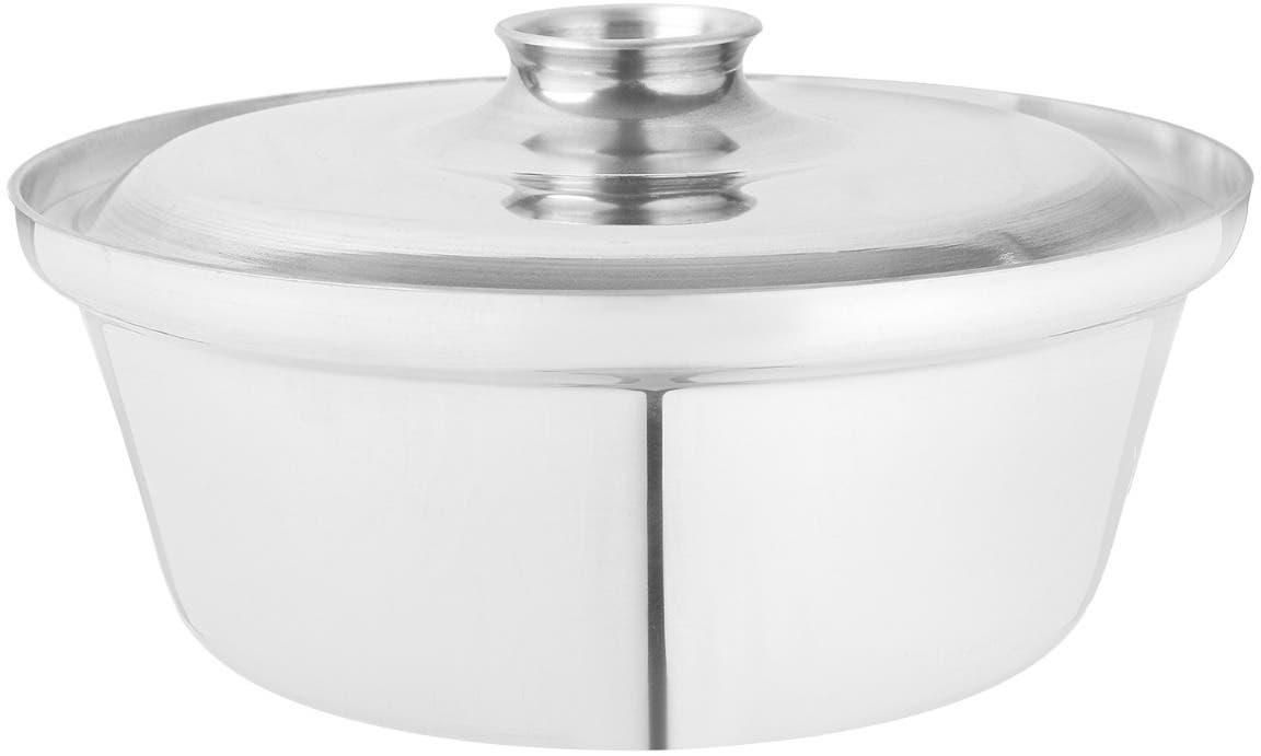 Get El Zenouki Aluminum Power Pot, Size 38 - Silver with best offers | Raneen.com