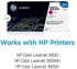 Original HP 502A Magenta Toner Cartridge | Works with HP Color LaserJet 3600 Series | Q6473A