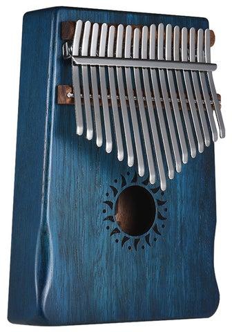 17-Key Kalimba Mbira Sanza Walnut Wooden Thumb Piano