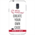 Create Your Own - Samsung Galaxy S5 Stylizedd Premium Slim Snap case cover - Matte Finish
