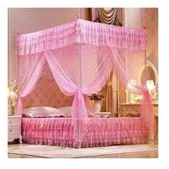 Mosquito Net With Metallic Stand (PINK)
