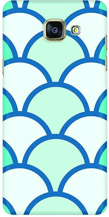 Stylizedd Samsung Galaxy A3 (2016) Slim Snap Case Cover Matte Finish - Fish scales