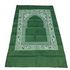 Folding Prayer Mat Green 100x60cm