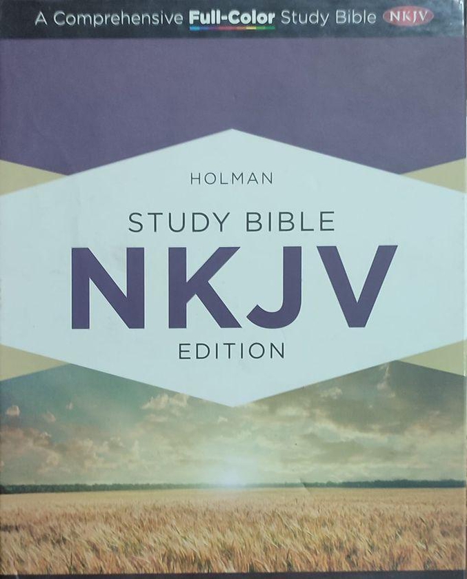 Jumia Books HOLMAN NKJV STUDY BIBLE (Standard Size) - Leather Cover