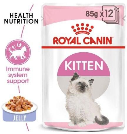 Royal Canin Kitten Instinctive in Jelly Wet Food 85G