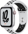 Apple Watch Nike SE, GPS+ Cellular, 44MM, Silver,Platinum/Black Nike Sport Band