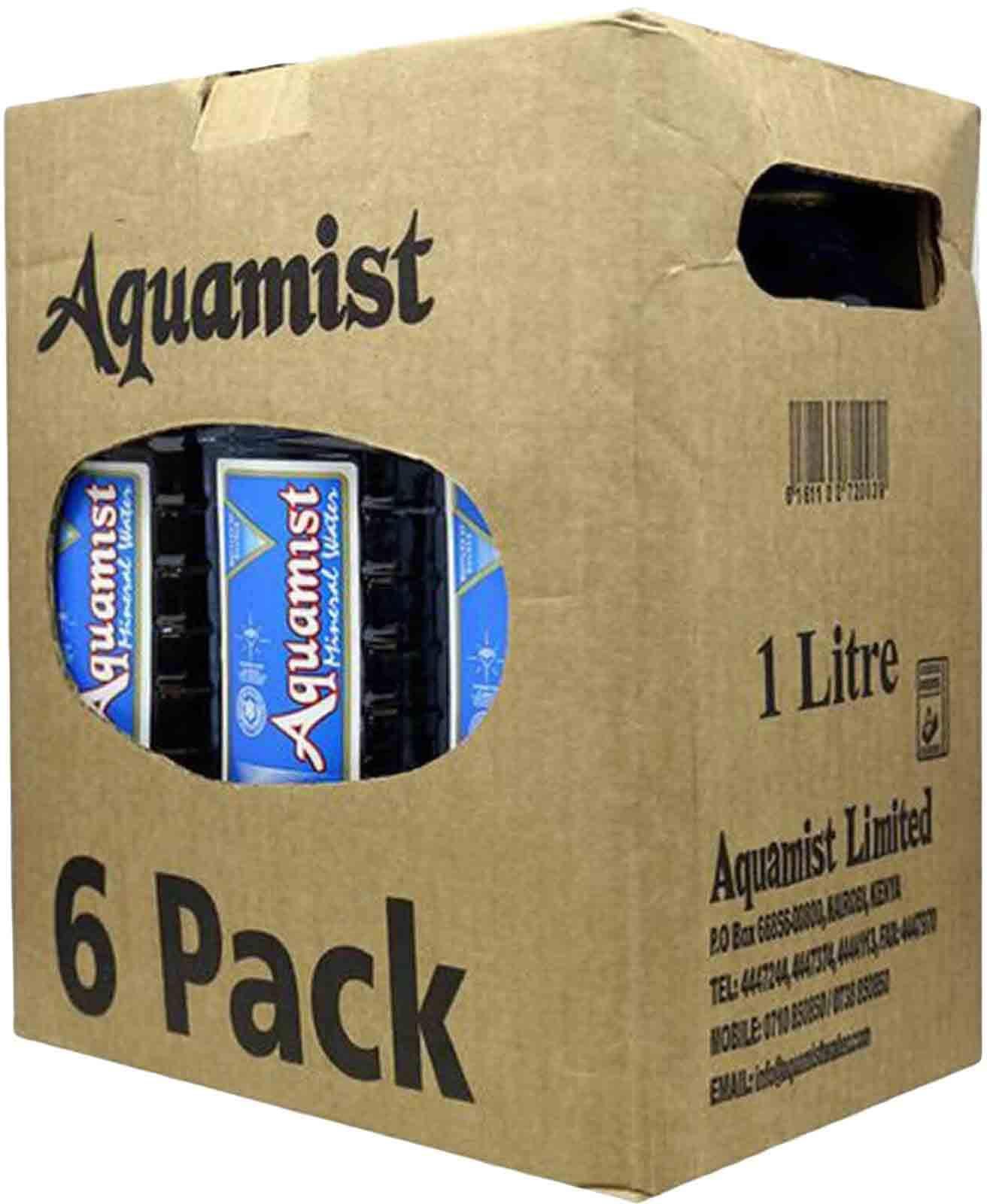 Aquamist Mineral Water 1L x Pack of 6