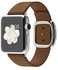 Apple Watch Series 1 - 38mm Stainless Steel Case with Brown Modern Buckle,  MJ3A2