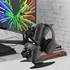 Controller Holder, Gaming Headset Stand Mount for PS5 / PS4 / Xbox Series X S / Xbox One /Nintendo Switch /Headset Aluminum Metal Holder Universal Gamepad Gaming Controller Accessories