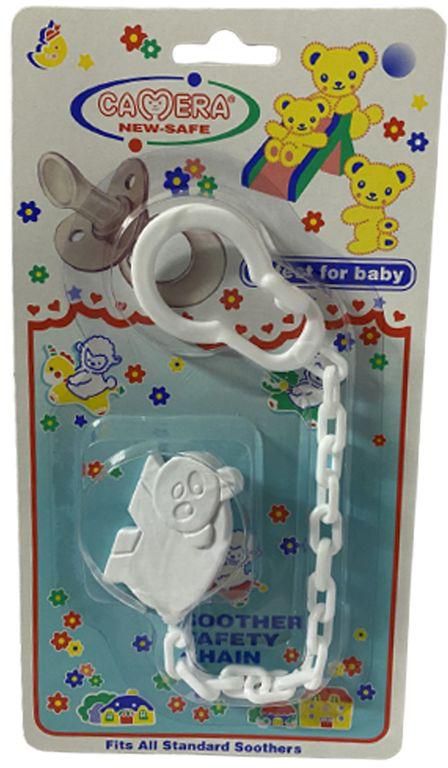 Camera Baby Camera Chain Soother Baby White Different Shapes(50201)1Pcs